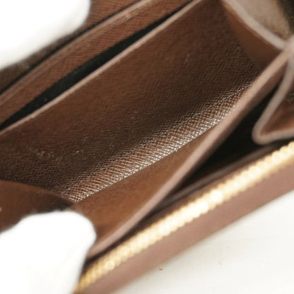 Louis Vuitton Coin Case Damier Zippy Coin Purse N63070 Ebène Men Women Unisex