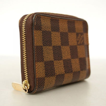 Louis Vuitton Coin Case Damier Zippy Coin Purse N63070 Ebène Men Women Unisex