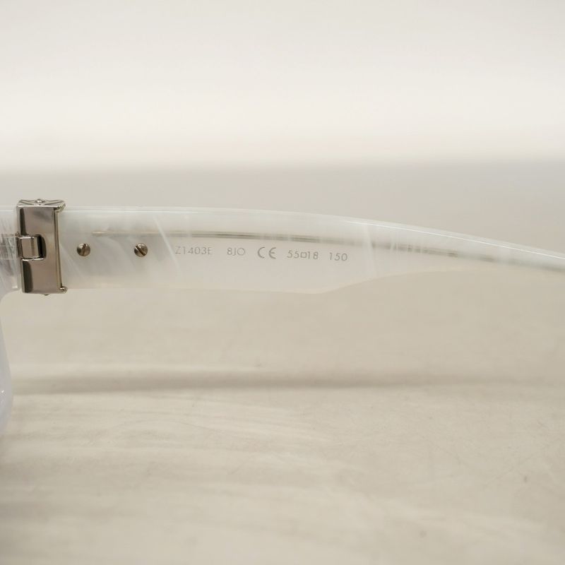 Louis Vuitton Joystome Sunglass Es Z1403e White Gray Men Women Unisex