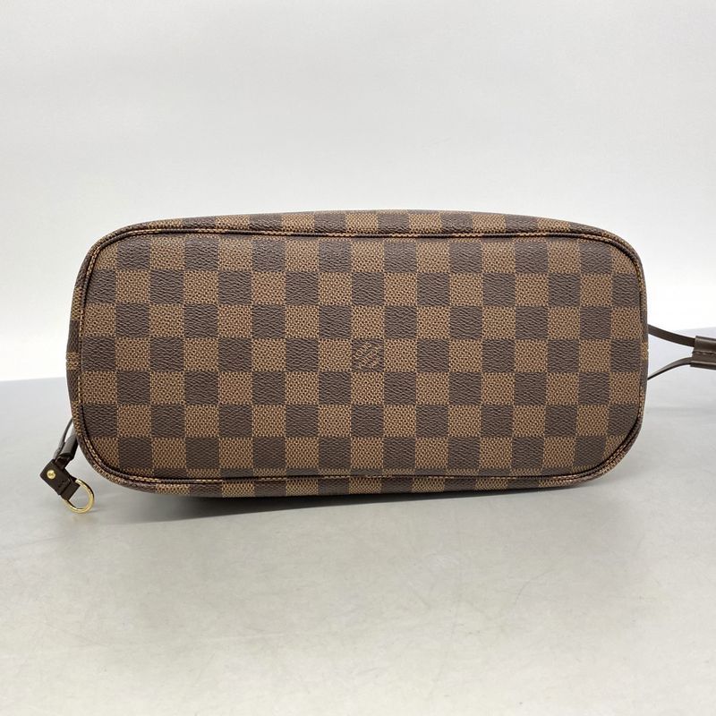 Louis Vuitton Damier Neverfull PM N41359 Ebene Womens Tote Bag