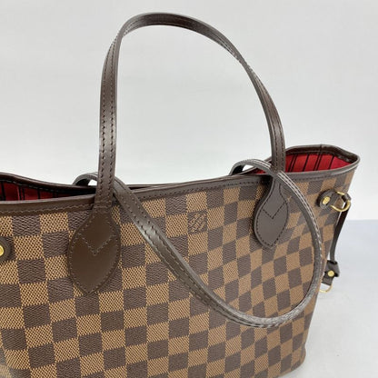 Louis Vuitton Damier Neverfull PM N41359 Ebene Womens Tote Bag