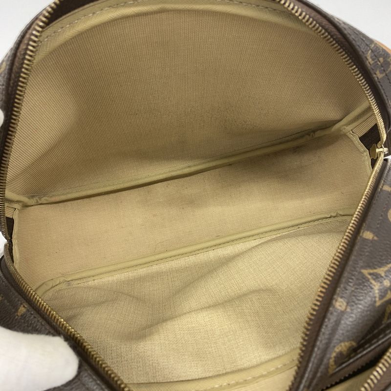 Louis Vuitton Shoulder Bag Monogram Reporter PM M45254 Brown Ladies