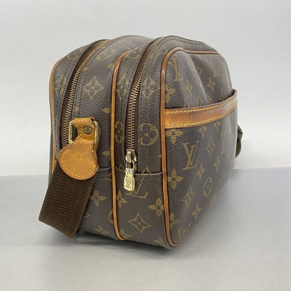Louis Vuitton Shoulder Bag Monogram Reporter PM M45254 Brown Ladies