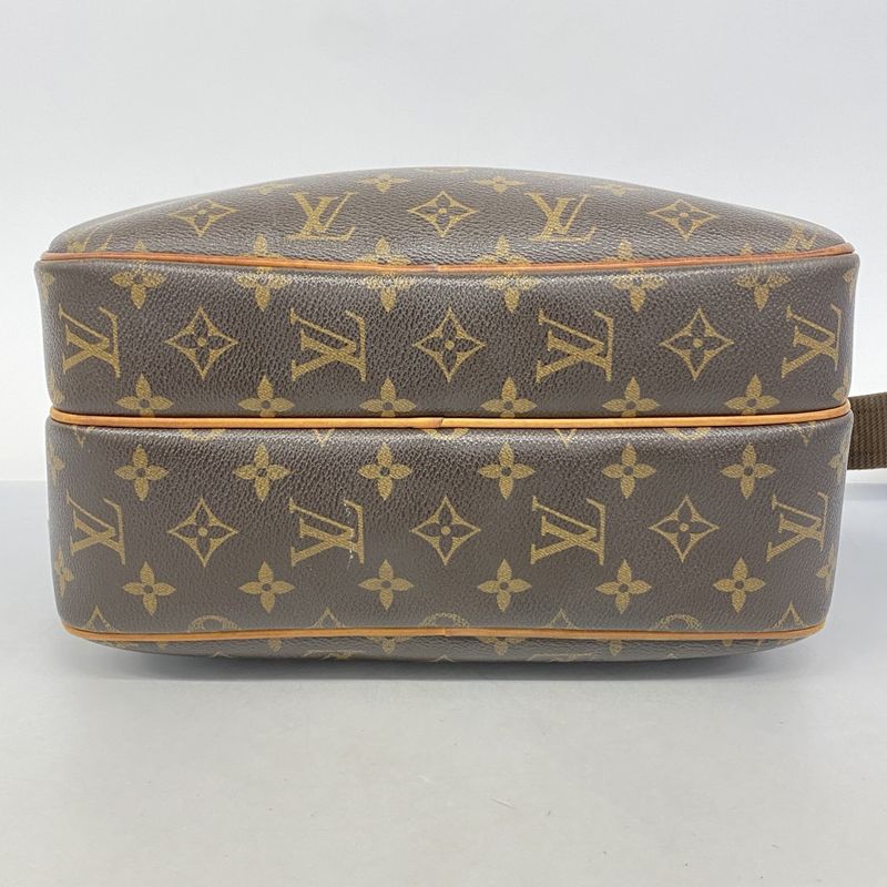 Louis Vuitton Shoulder Bag Monogram Reporter PM M45254 Brown Ladies