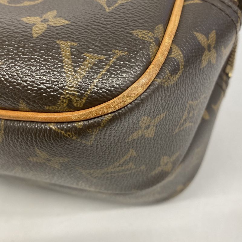 Louis Vuitton Shoulder Bag Monogram Reporter PM M45254 Brown Ladies