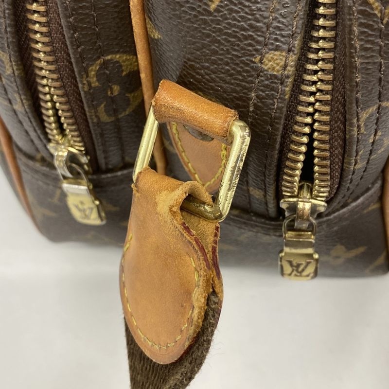 Louis Vuitton Shoulder Bag Monogram Reporter PM M45254 Brown Ladies