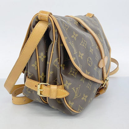 Louis Vuitton Shoulder Bag Monogram Saumur 30 M42256 Brown Ladies