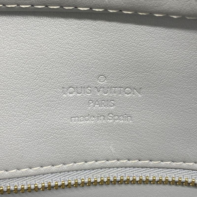 Louis Vuitton Tote Bag Vernis Houston M91053 Gris Women's