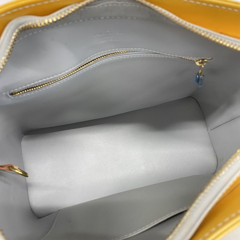 Louis Vuitton Tote Bag Vernis Houston M91053 Gris Women's