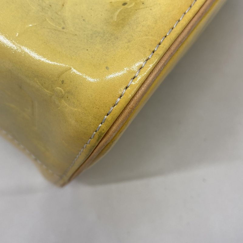 Louis Vuitton Tote Bag Vernis Houston M91053 Gris Women's