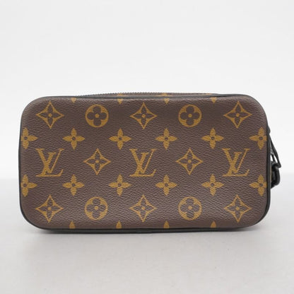 Louis Vuitton Clutch Bag Monogram Solar Ray Pochette Volga M44482 Brown Men's