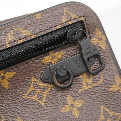 Louis Vuitton Clutch Bag Monogram Solar Ray Pochette Volga M44482 Brown Men's