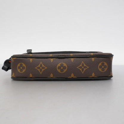 Louis Vuitton Clutch Bag Monogram Solar Ray Pochette Volga M44482 Brown Men's