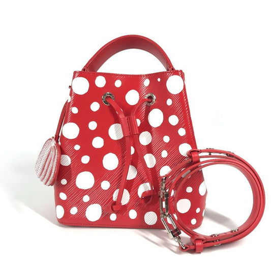 Louis Vuitton Shoulder Bag Neonoe Monogram Empreinte Leather Red