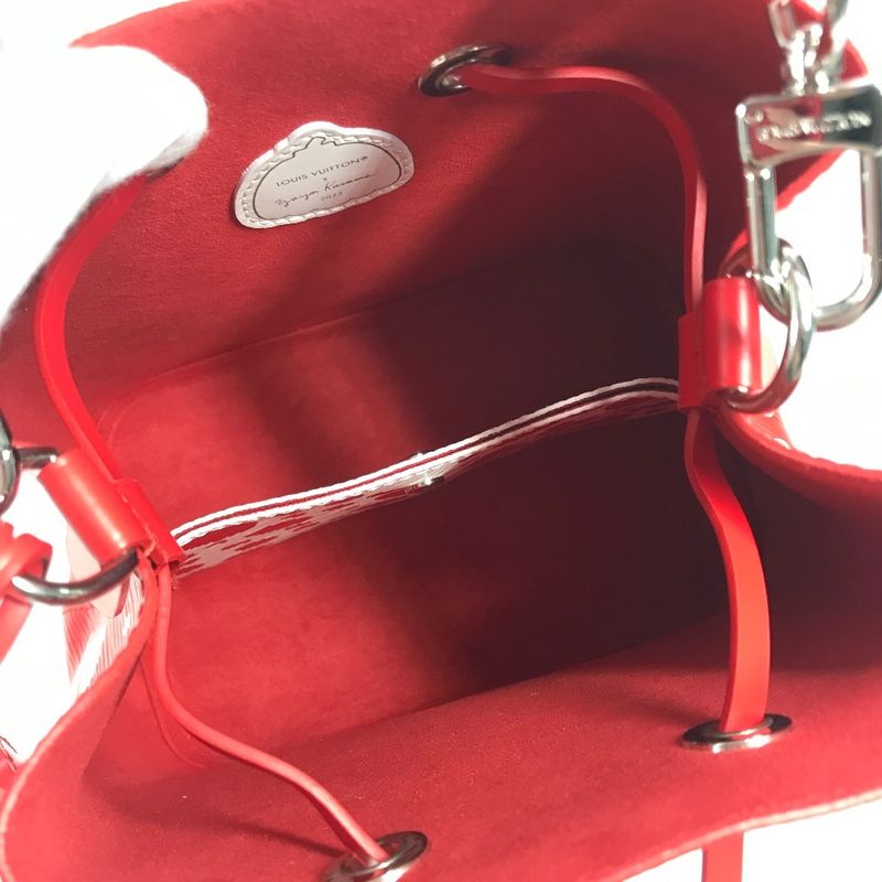 Louis Vuitton Shoulder Bag Neonoe Monogram Empreinte Leather Red