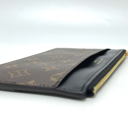 Louis Vuitton Long Wallet Slim Purse M80348 Monogram Macassar Canvas Brown