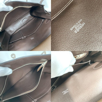 Hermes Shoulder Bag GypsièRe 34 GypsièRe 34 Taurillon Clemence Dark Brown