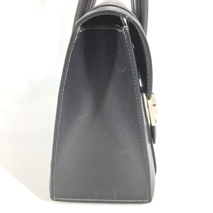 Hermes Handbag Drag 27 Drag 27 Leather Gray