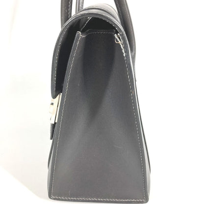 Hermes Handbag Drag 27 Drag 27 Leather Gray
