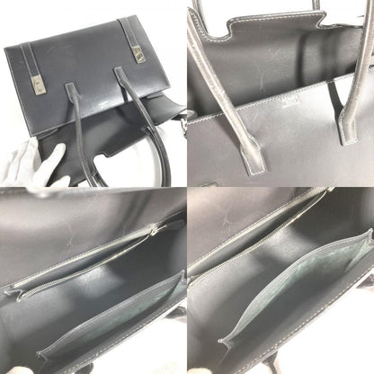 Hermes Handbag Drag 27 Drag 27 Leather Gray