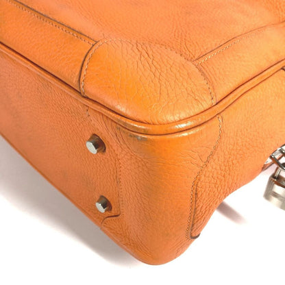 Hermes Handbag Omnibus Mm Omnibus Mm Leather Orange