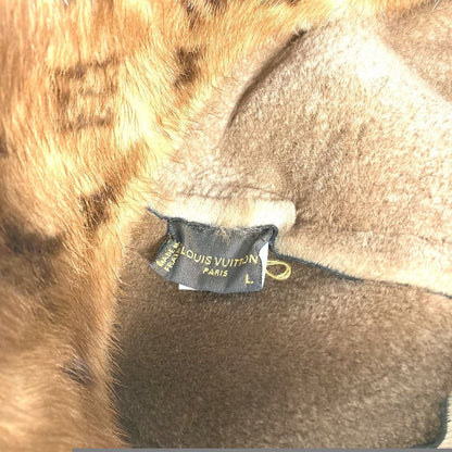 Louis Vuitton Louis Vuitton Hat Cossack Hat Fur Mink Brown