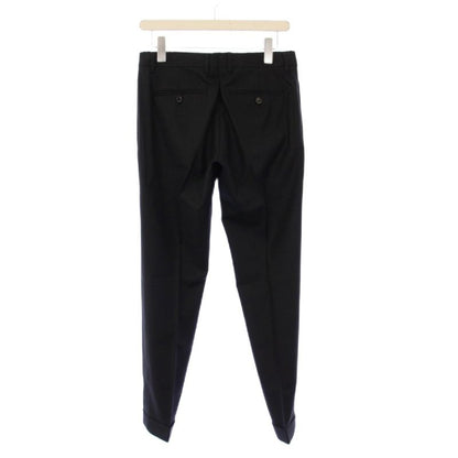 Gucci Single Suit Tailored Jacket Pants Slacks 7-44r Black 406135 KH