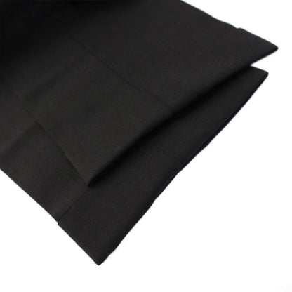 Gucci Single Suit Tailored Jacket Pants Slacks 7-44r Black 406135 KH
