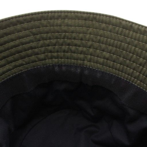 Prada Re-Nylon Triangle Logo Bucket Hat Bucket Hat Logo One Point Nylon M Khaki