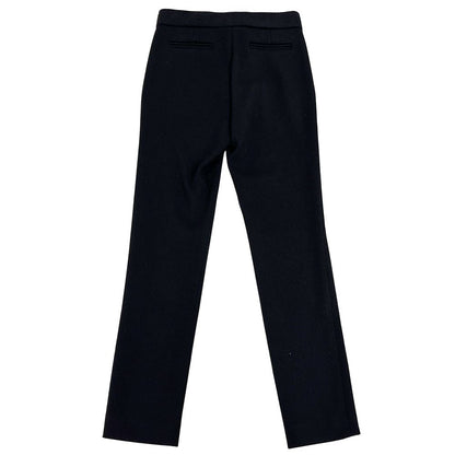 Louis Vuitton Pants Women'S Brand Pants Wool Black 36 Ankle Pants Smart Skinny