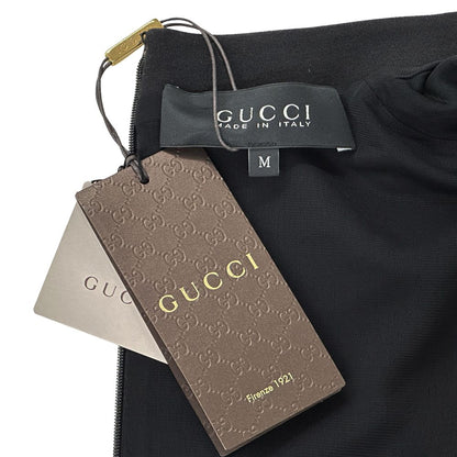 Gucci One Piece Women'S Brand Wool Black 355365 M with Belt Ceremonial