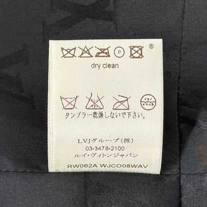 Louis Vuitton Outerwear Women'S Brand Cashmere Long Coat Black 38 Long Coat