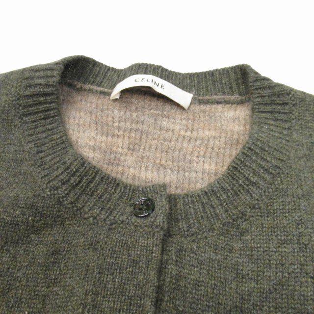 Celine by Phoebe Philo Phoebe Period Cashmere and Alpaca Knit Cardigan Color