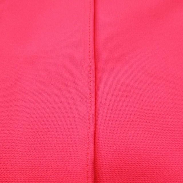 18aw Balenciaga Colored Skinny Stretch Logo Easy Waist Center Tuck Pants 36 Red