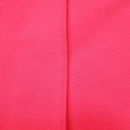 18aw Balenciaga Colored Skinny Stretch Logo Easy Waist Center Tuck Pants 36 Red