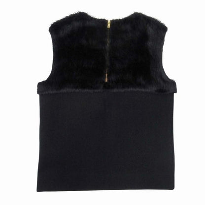 Celine by Phoebe Philo Phoebe Period Alpaca Fur Felt Vest Sleeveless Top Cut