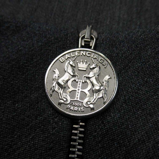 2016 Balenciaga French Sleeve Long Dress Irregular Hem Dress Box Silhouette 34