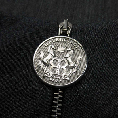 2016 Balenciaga French Sleeve Long Dress Irregular Hem Dress Box Silhouette 34