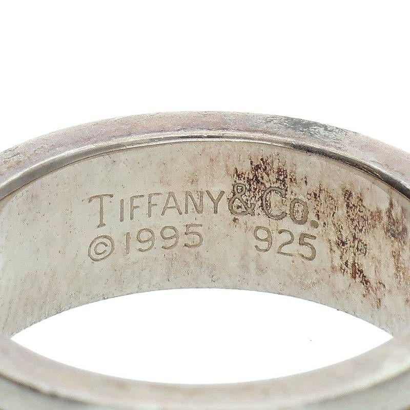 Tiffany Atlas Silver Ring Men's No 7