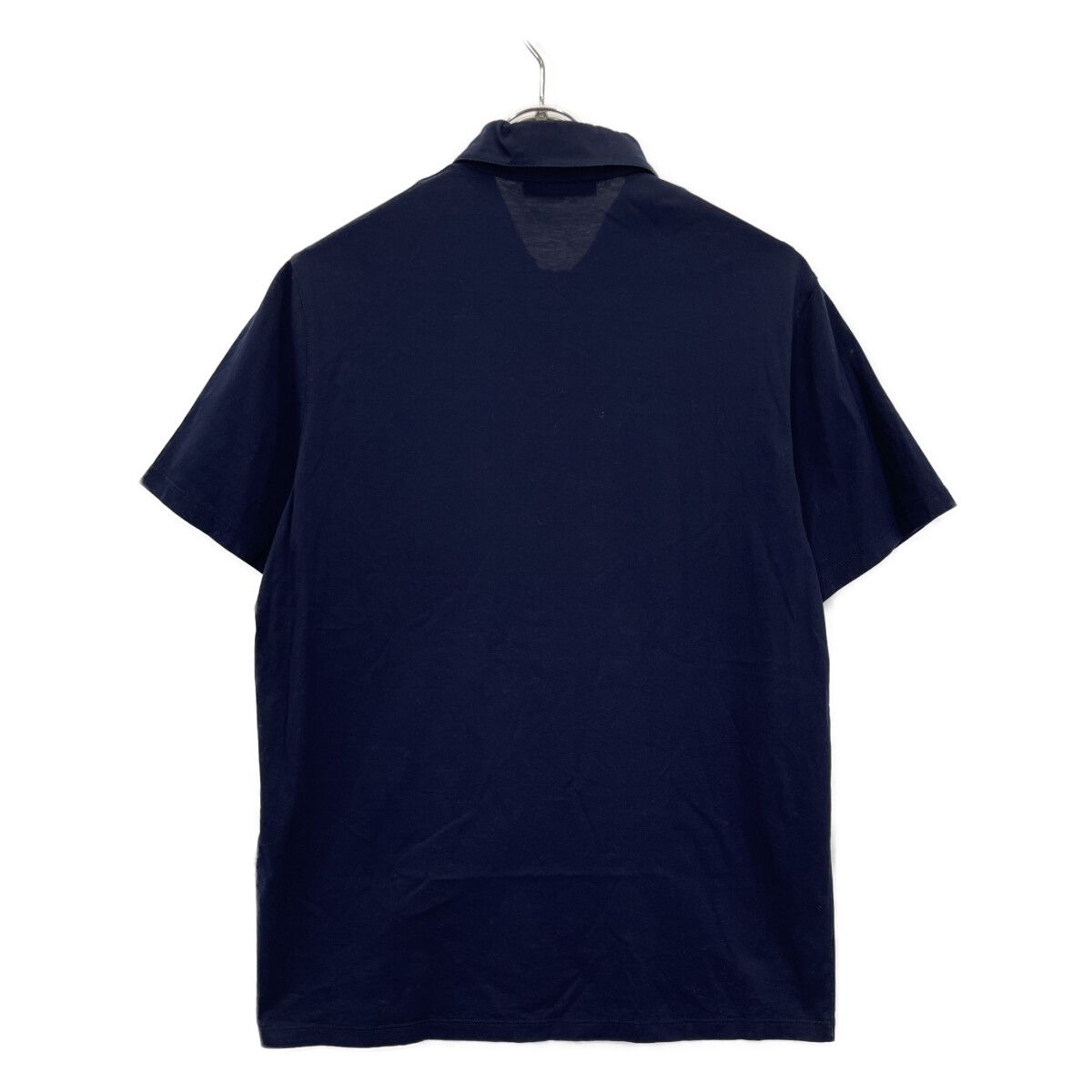 Prada Ujn007 ﾈｲﾋﾞｰ ｺｯﾄﾝ ﾎﾟﾛｼｬﾂ Ⅿ