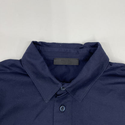 Prada Ujn007 ﾈｲﾋﾞｰ ｺｯﾄﾝ ﾎﾟﾛｼｬﾂ Ⅿ