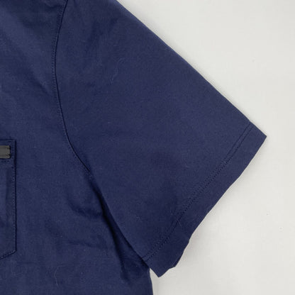 Prada Ujn007 ﾈｲﾋﾞｰ ｺｯﾄﾝ ﾎﾟﾛｼｬﾂ Ⅿ