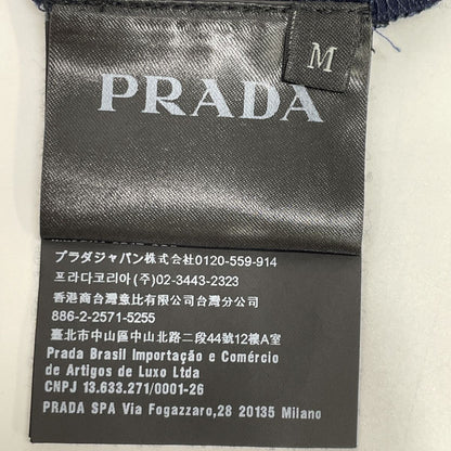 Prada Ujn007 ﾈｲﾋﾞｰ ｺｯﾄﾝ ﾎﾟﾛｼｬﾂ Ⅿ
