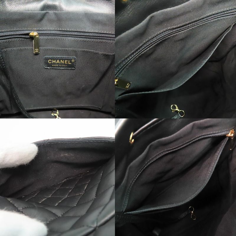 Chanel Urban Spirit Chain Backpack A91122 Matelasse Backpack Black