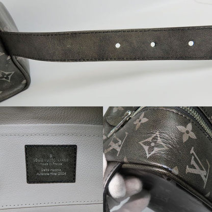 Louis Vuitton Rocca-dop Kit M11670 Brushed-monogram Black Silver-hardwa