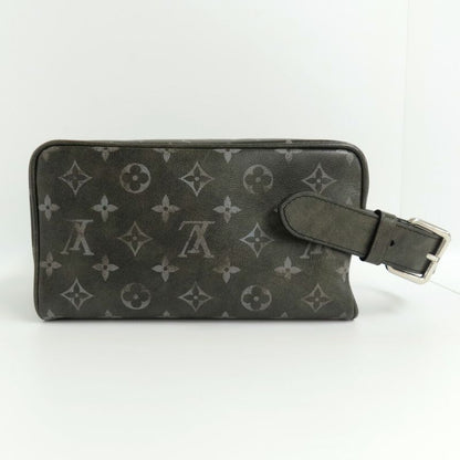 Louis Vuitton Rocca-dop Kit M11670 Brushed-monogram Black Silver-hardwa