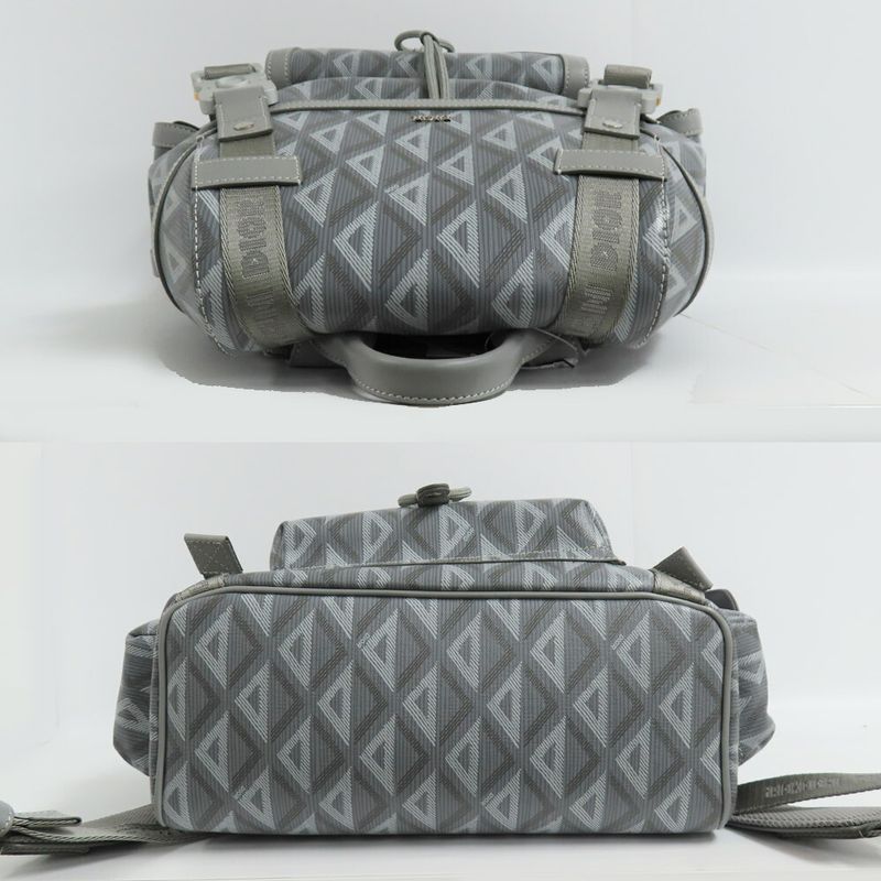 Dior Hit The Road Backpack Medium 1htba184cdp CD Diamond Gray Backpack