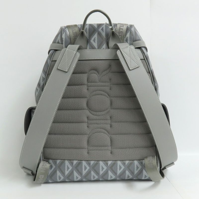 Dior Hit The Road Backpack Medium 1htba184cdp CD Diamond Gray Backpack