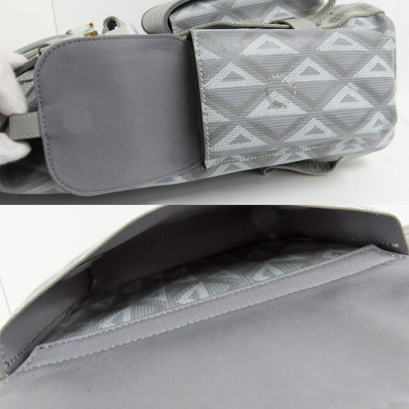 Dior Hit The Road Backpack Medium 1htba184cdp CD Diamond Gray Backpack