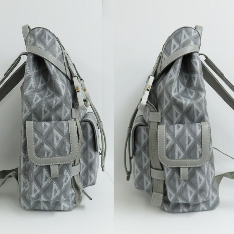 Dior Hit The Road Backpack Medium 1htba184cdp CD Diamond Gray Backpack